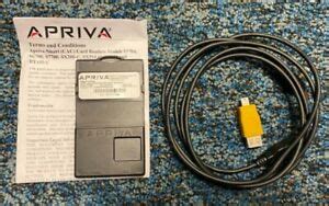 apriva smart card reader|Apriva Secure Bluetooth Common Access Card (CAC) Reader.